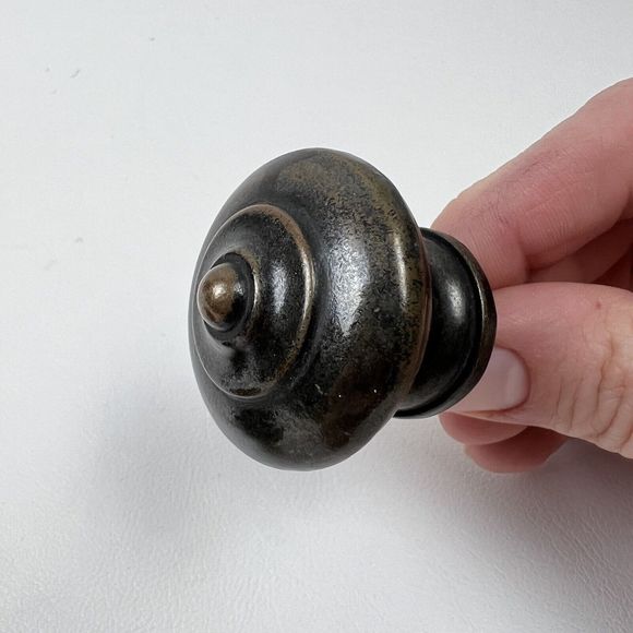 Hardware Knobs Handles Brush Oil Rubbed Bronze Kitchen Bath Cabinet Set of 4 - Picture 4 of 6